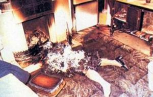 الاحتراق البشرى الذاتى